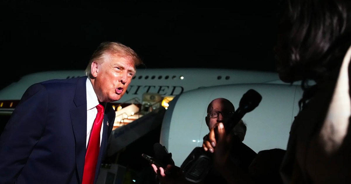 ‘You’re the worst’: Trump lashes out at another female journalist