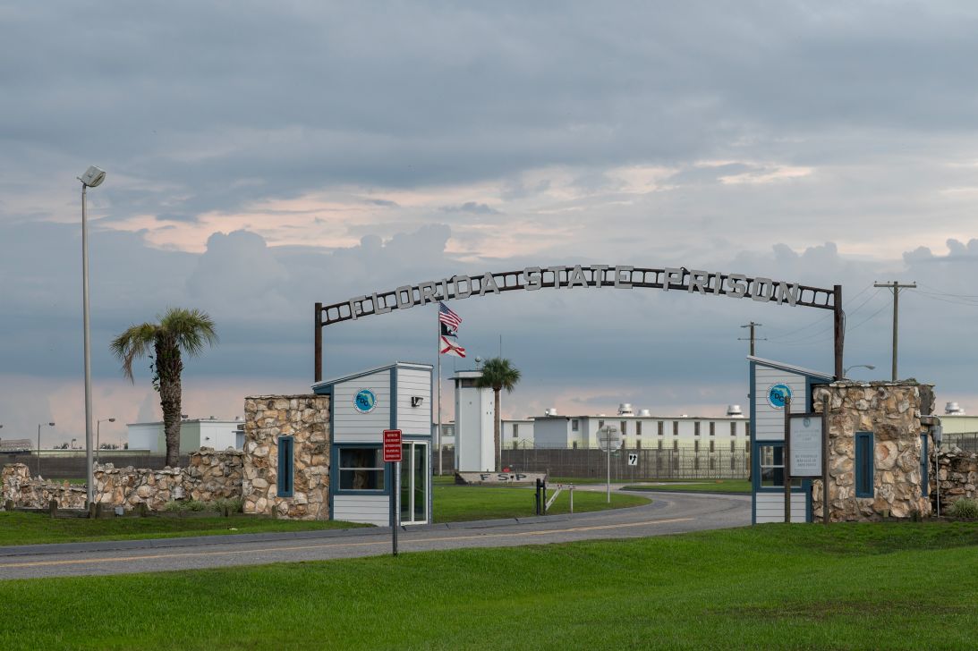 Florida State Prison, near the town of Starke, is where the state carries out its executions.