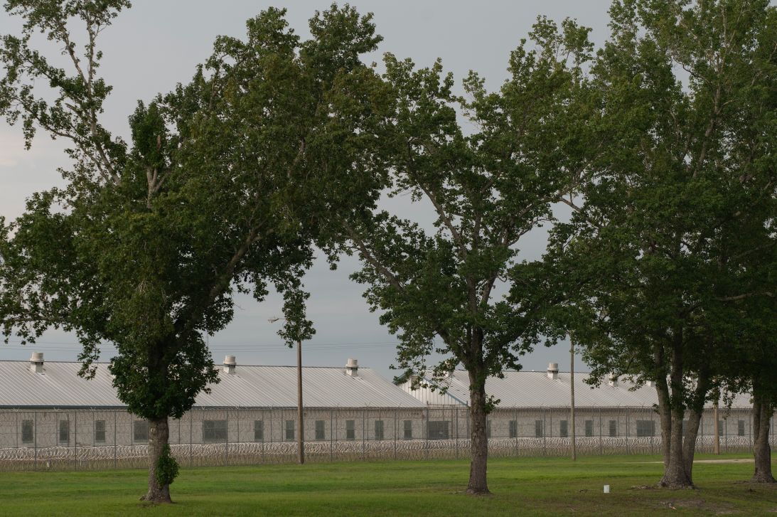 Buildings inside Florida State Prison. The state used the electric chair for capital punishment in the 1990s, before an execution was botched. It now employs the lethal injection method.
