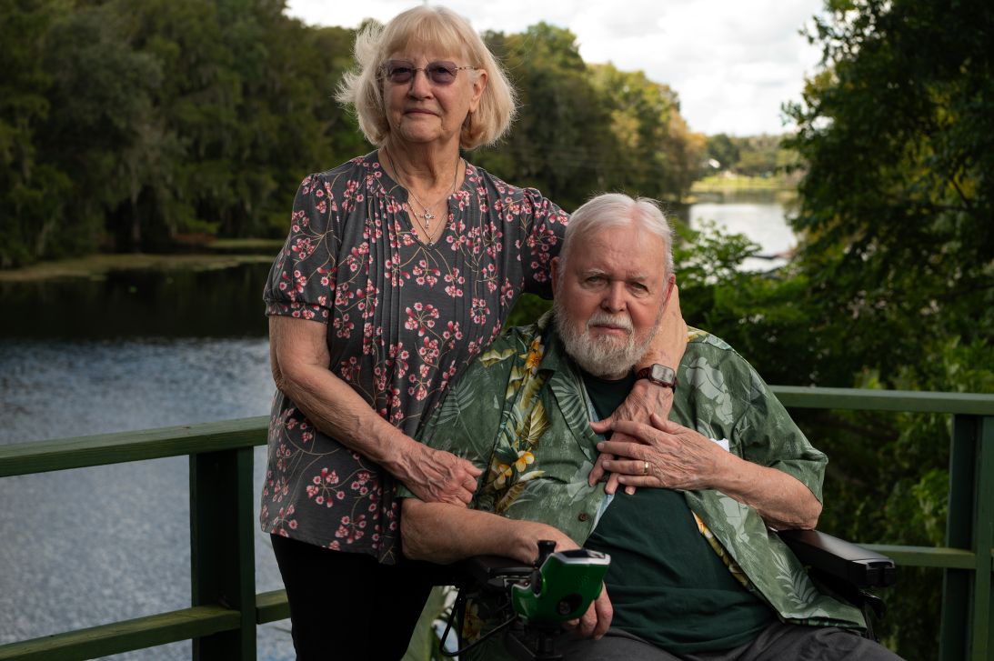 McAndrew credits his wife, Lynne, with saving his life when his work tormented him.