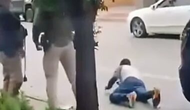 Video shows injured man on the ground after ICE mistakenly targets him