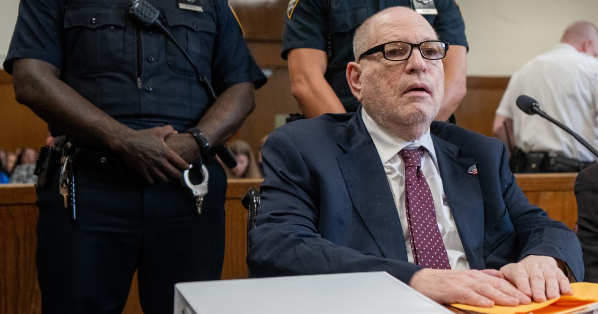 Harvey Weinstein sentenced to 15 years on New York sex crime conviction