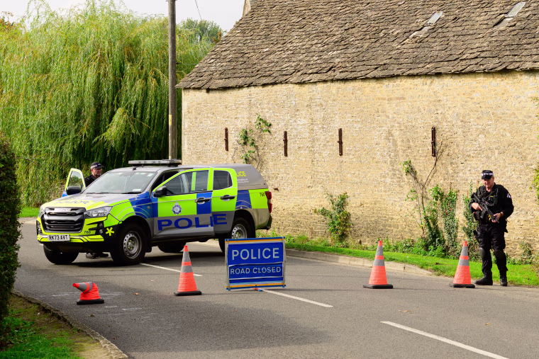 Major Incident Declared Following Evacuation And Arrests Near RAF Fairford