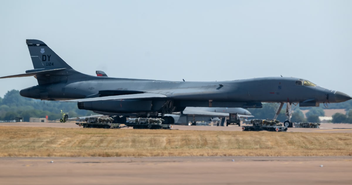 Men arrested on suspicion of explosives offenses near U.S. air base in Britain in major incident