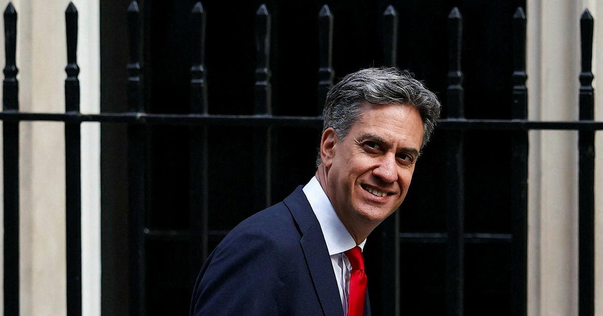 U.K. to Unveil 'Comprehensive' Measures Against Israeli Settlements in Coming Weeks, Miliband Says