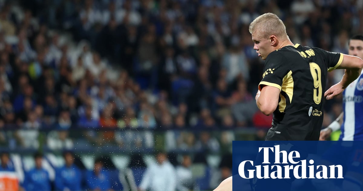 Haaland double gives Manchester City ideal Champions League start in Porto | Champions League