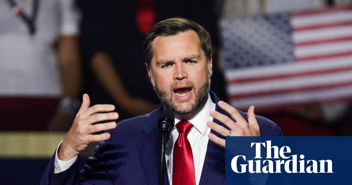 JD Vance pitches himself as Trump’s political heir on day two of Republican midterm convention | JD Vance