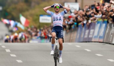 In thrilling conclusion to Montreal 2026 Brandon McNulty wins rainbow jersey