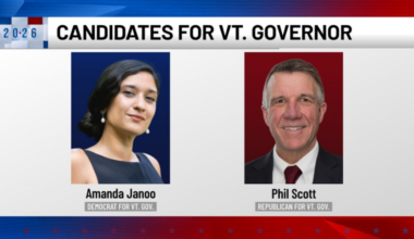Poll shows Gov. Phil Scott trailing Democrat Amanda Janoo