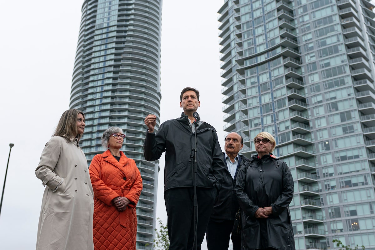 Eby proposes 2-per-cent tax on unsold condos to encourage developers to sell