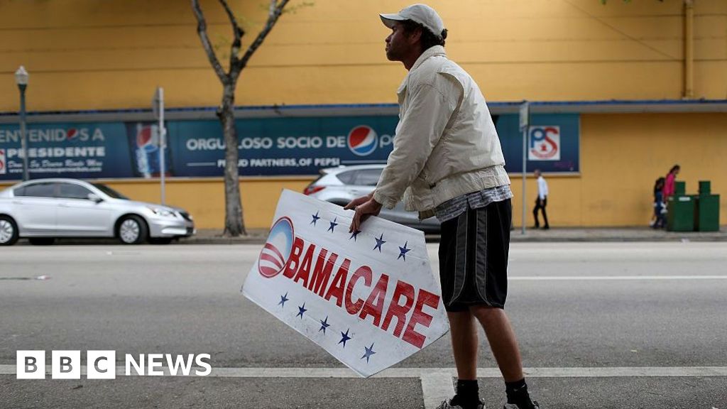 Trump pledges $500 Obamacare refund checks to 1 million Americans - BBC