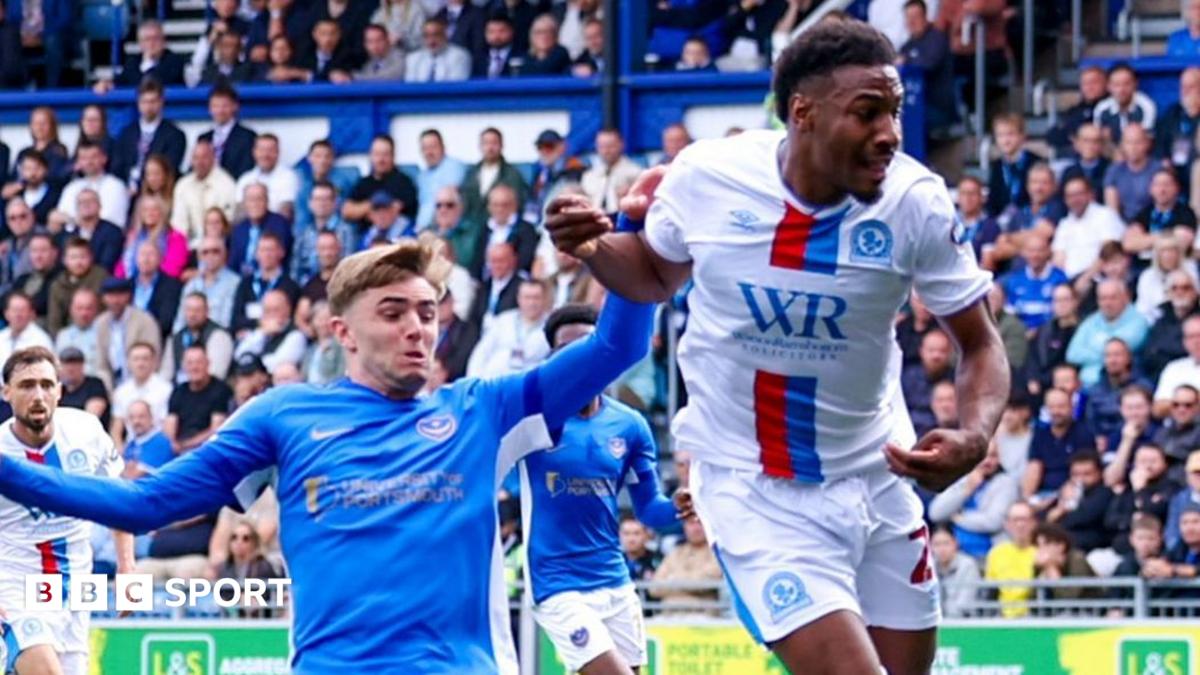 Portsmouth 2-2 Blackburn Rovers: Late Colby Bishop goal secures entertaining draw