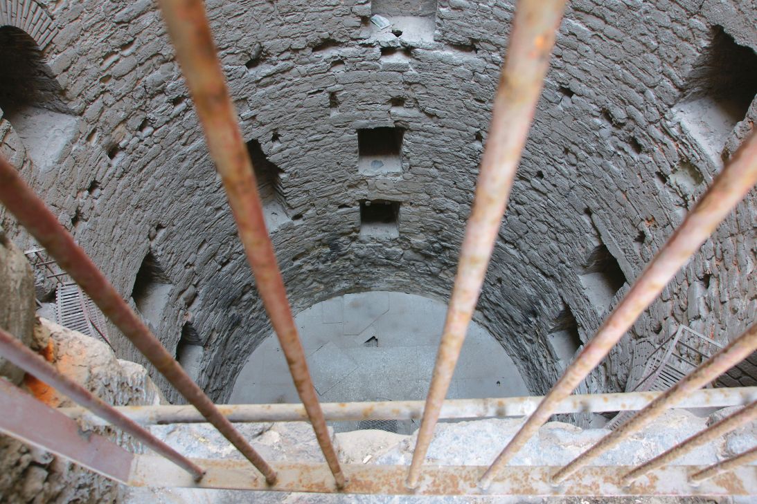Visitors are able to view the fortress while ongoing restoration work continues.