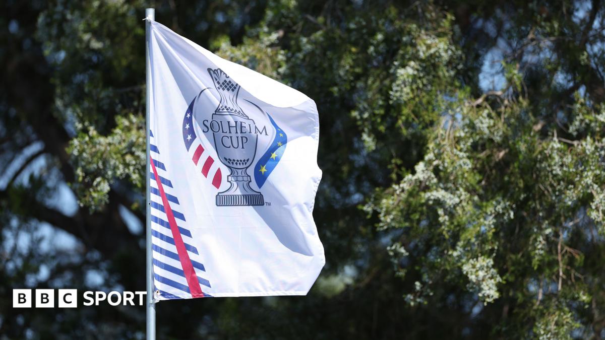 A head and shoulders photo of Anna Nordqvist and Angela Stanford at the Solheim Cup