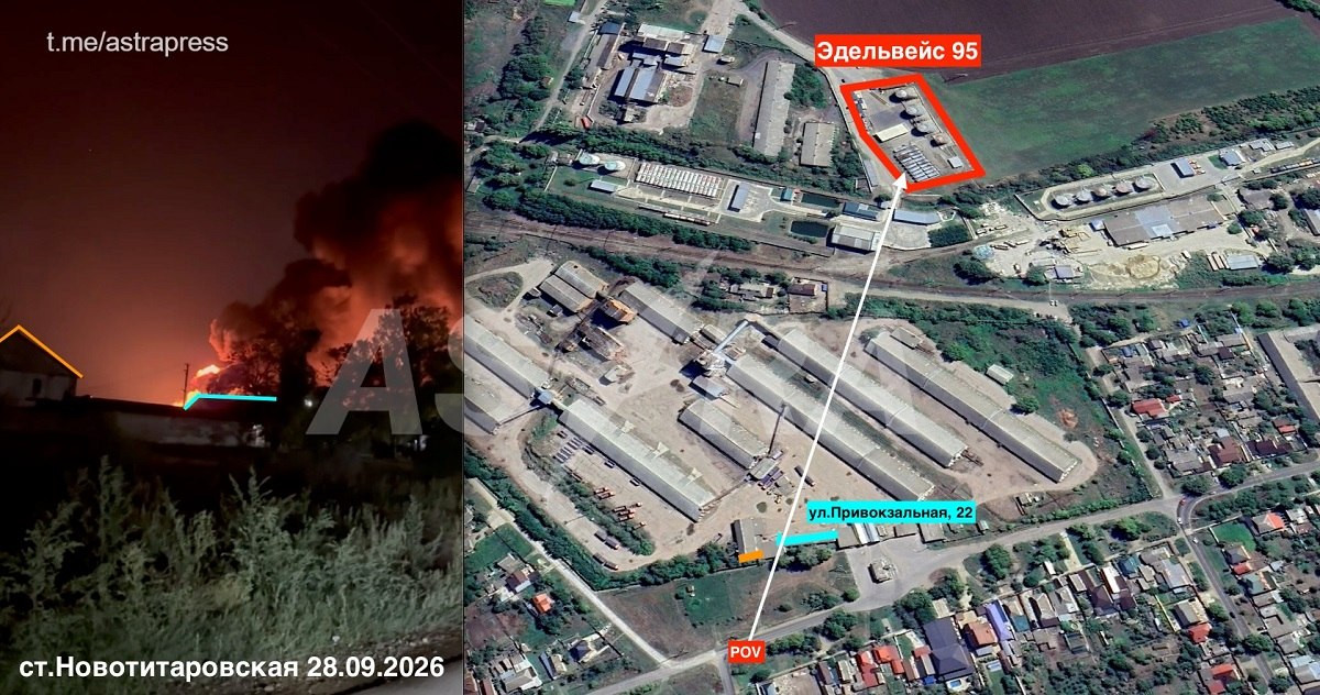Ukraine Hits 4 Russian Oil Depots, 2 Defense Plants in Massive Overnight Strikes