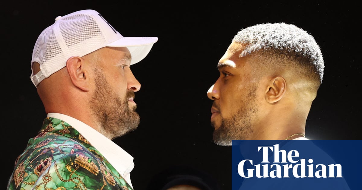 Quips, slights and a surprise twist: Anthony Joshua and Tyson Fury come face to face | Boxing