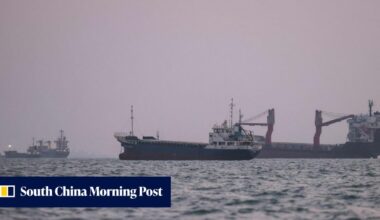 Oil tanker has exploded in Strait of Hormuz, says Iran’s IRGC