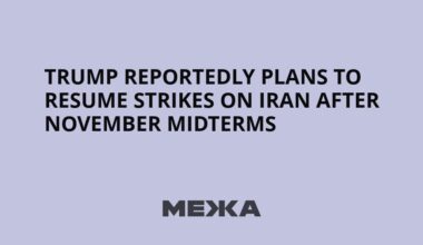 Trump reportedly plans to resume strikes on Iran after November midterms | Ukraine news