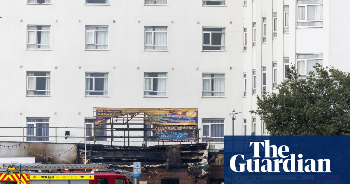 Hundreds evacuated after fire breaks out at seaside hotel in Kent | Kent