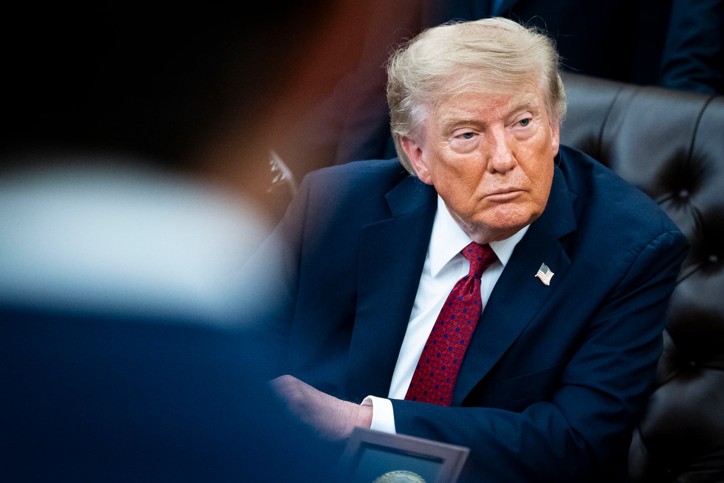 President Trump during an announcement on healthcare affordability, at the White House in Washington on Aug. 31, 2026. President Trump pushed for a federal tax credit to aid the production of films in the United States, the type of government support that a beleaguered Hollywood has been clamoring for in recent years.