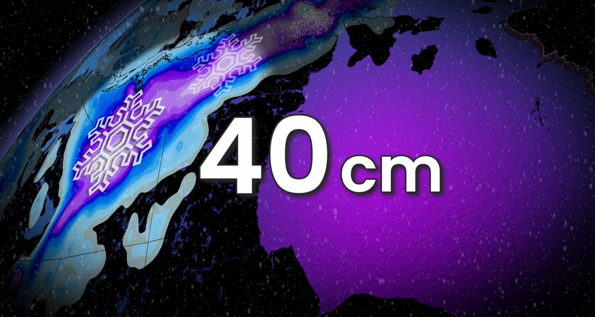 40 cm of snow: First storm of the year for parts of Canada