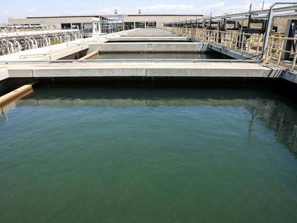 The Sorek desalination plant in Rishon Letzion, April. Credit: Ofer Vaknin The Sorek desalination plant in Rishon Letzion, April.