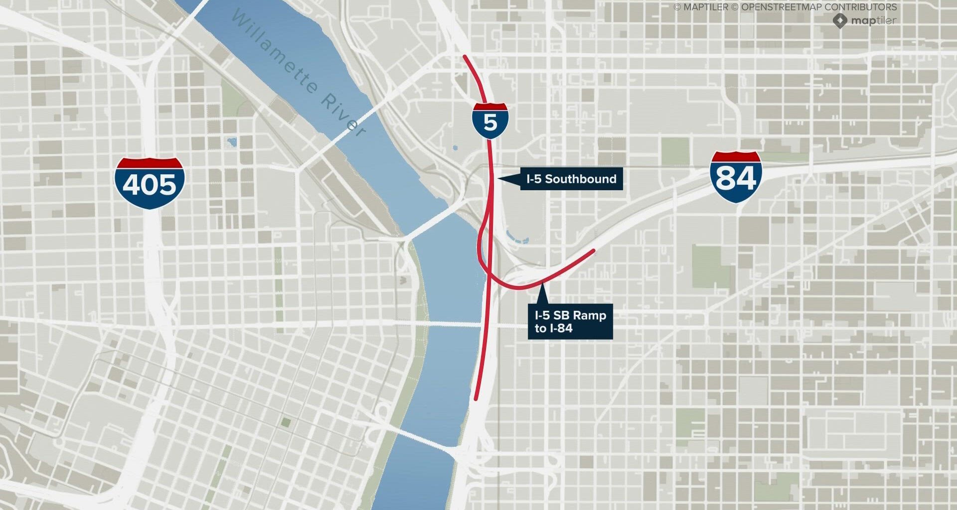 Here's how to get around the big I-5 south closure that starts on Friday