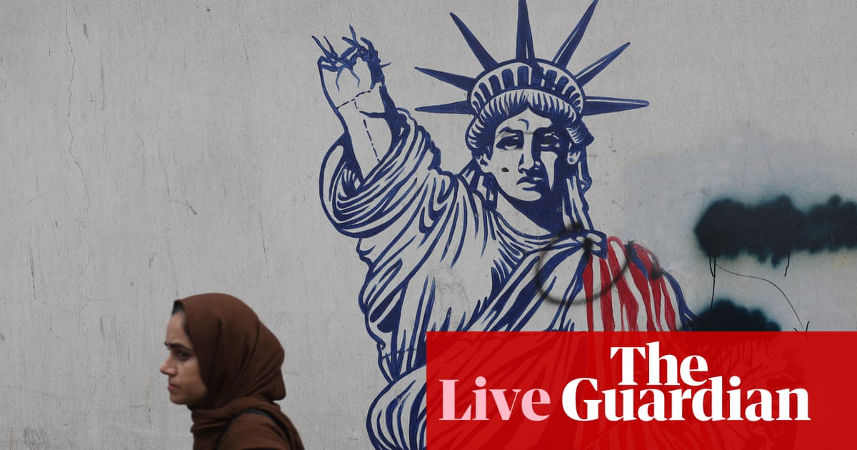 Iran says it ‘has no plans to negotiate with US’ despite Trump claims – US politics live | US news