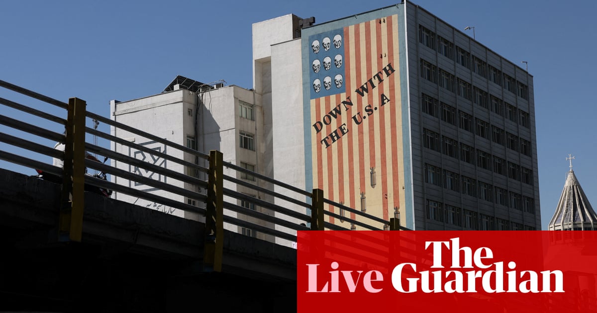 Trump denies offering Iran sanctions relief for nuclear concessions – US politics live | US news