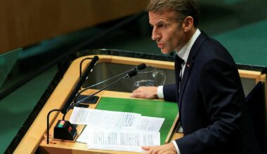 Macron Says Only Sovereign Lebanon Can Disarm Hezbollah; Condemns Israeli Violations