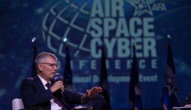 U.S. has deployed space-control weapons in orbit, Air Force secretary says