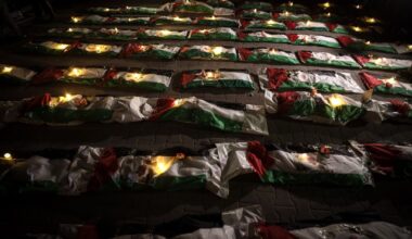 Gaza families finally recover remains of 100 relatives from rubble in Israel's genocidal war