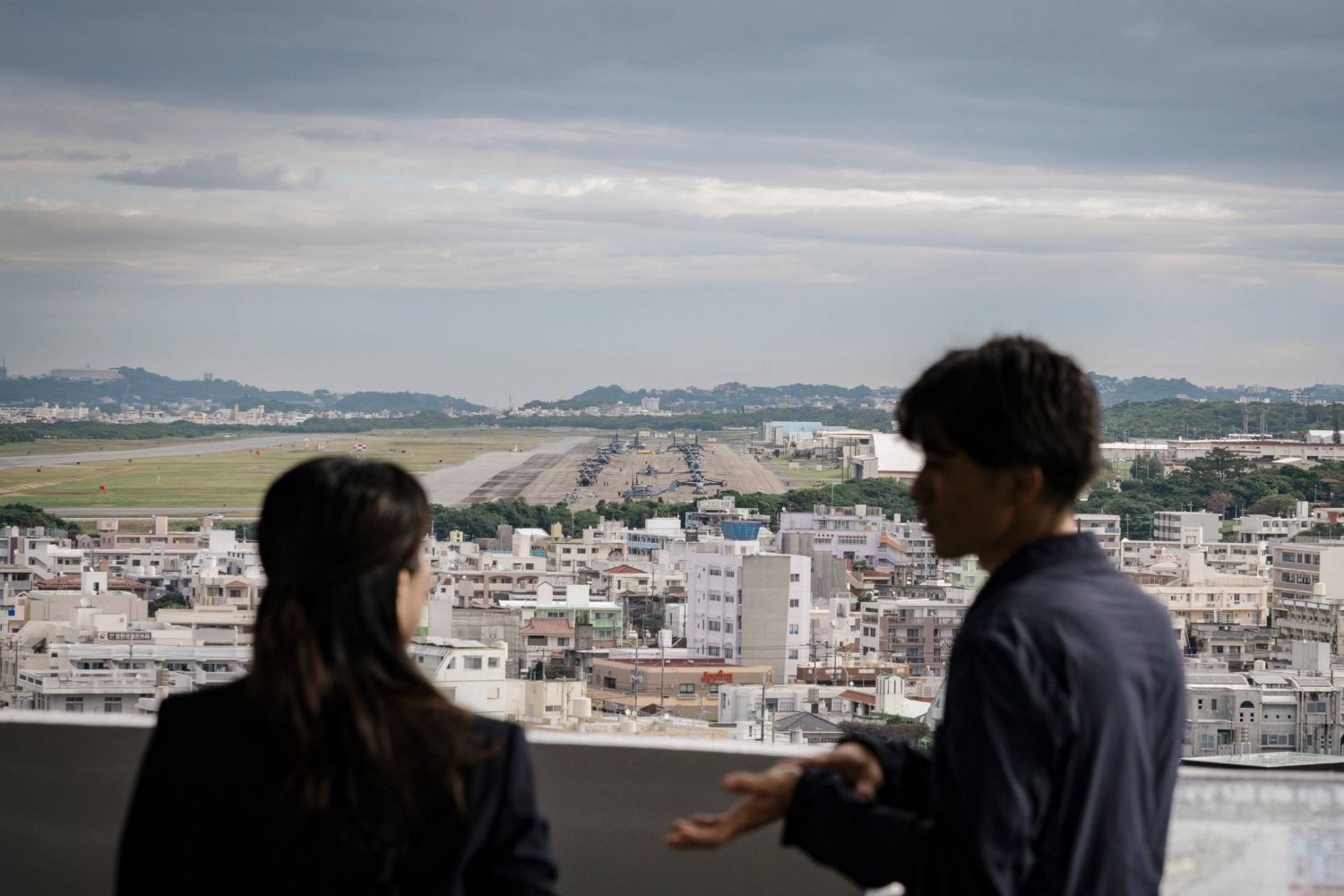 China threat erodes Japanese anger over U.S. bases ahead of vote
