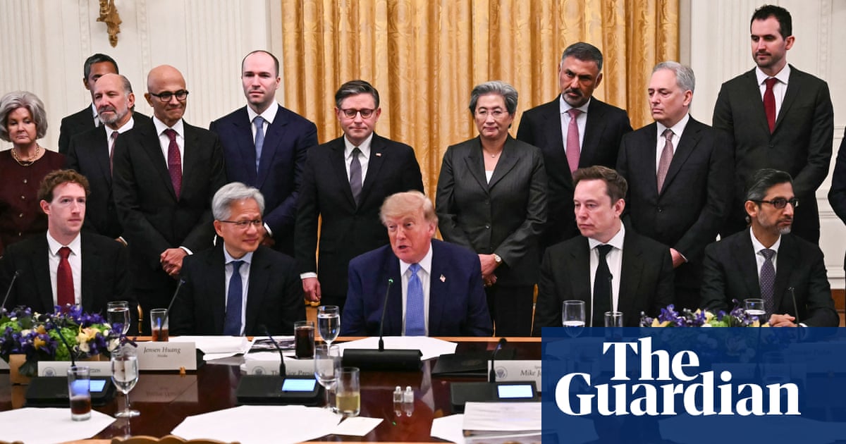 ‘President of the Unites States’: White House’s AI accord includes spelling error | Donald Trump