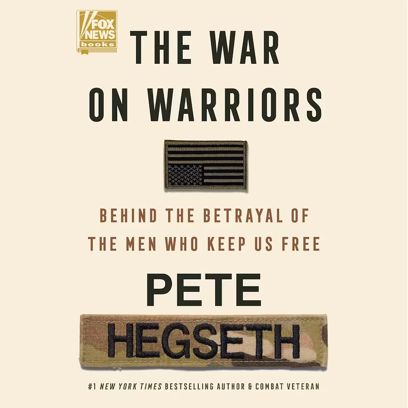 The cover of Pete Hegseth's 2024 non-fiction book.