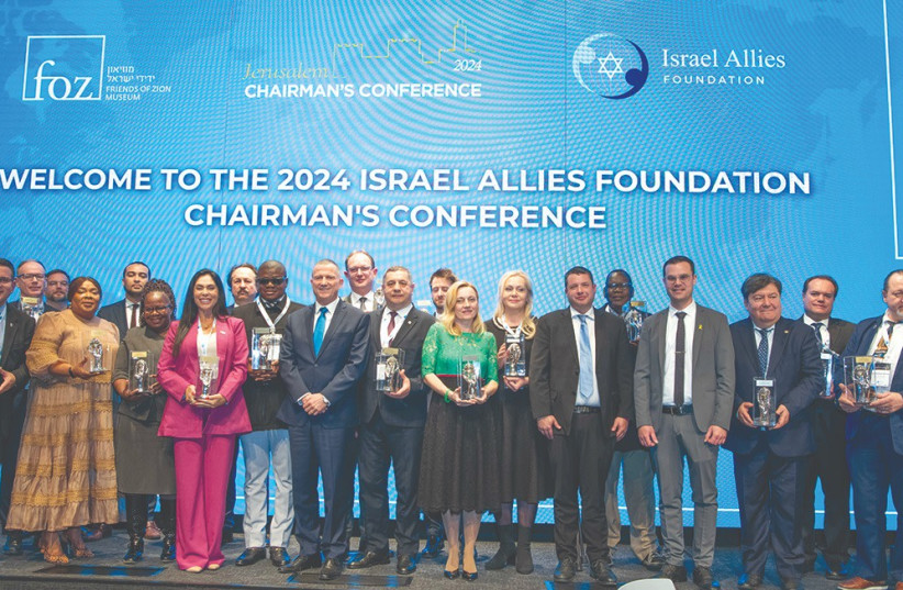 Twenty-one parliamentarians from around the world gathered in Jerusalem for the Israel Allies Foundation Chairman’s Conference.