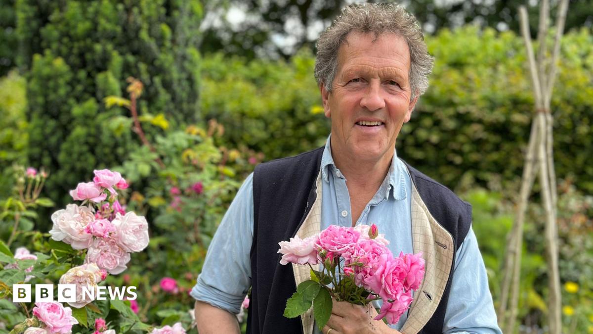 Monty Don pictured on Gardeners' World in 2024