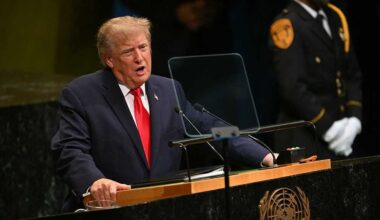Trump in address at UN defends his decision to start Iran War