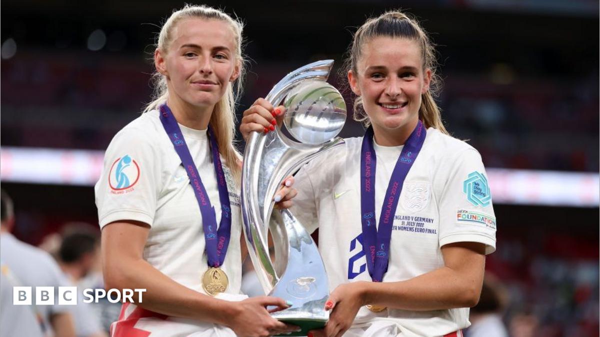 Chloe Kelly and Ella Toone