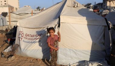 Smoke and flames rise from a house during an Israeli strike, carried out after the IDF warned residents to evacuate the area, in Khan Younis, in the southern Gaza Strip, September 9, 2026.