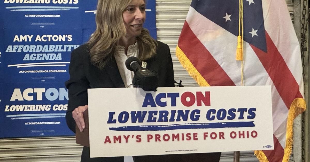 One arrested in connection with incident involving Ohio Gov. candidate Amy Acton | Canfield News