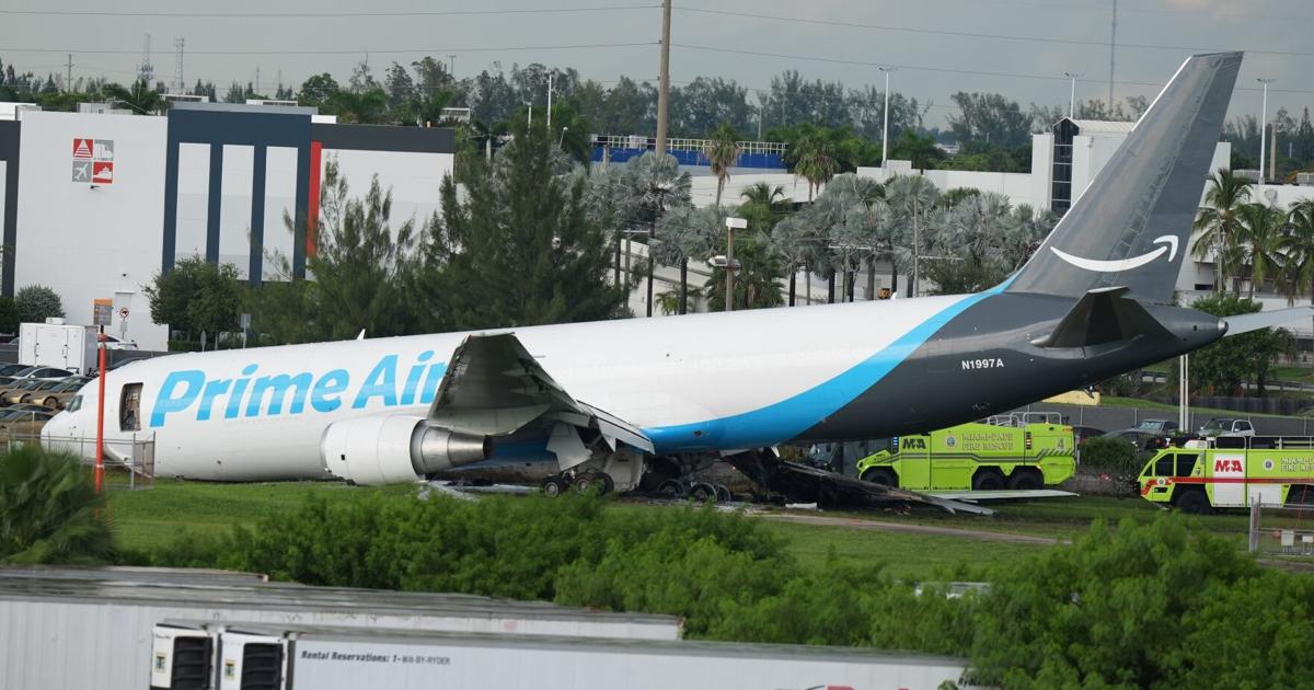 At least 5 dead after Amazon cargo plane barreled off runway at Miami airport - thestar.com