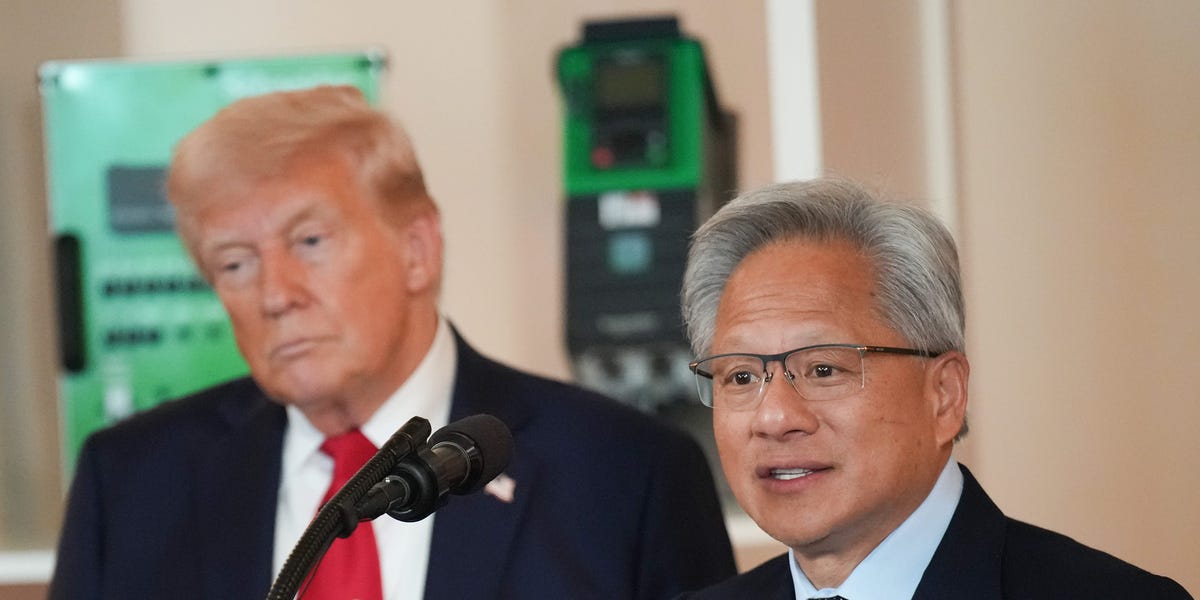 Jensen Huang, Donald Trump Denounce AI Doomerism at All-in Summit