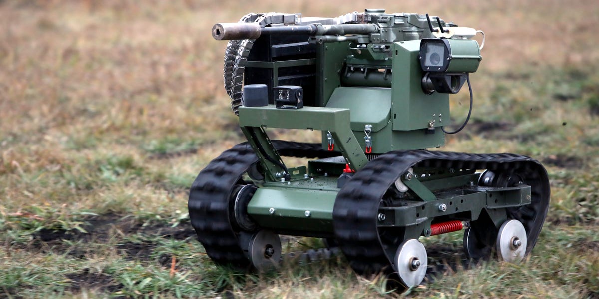 Drones Drop Robots Behind Russian Lines in Ukraine to Retake Territory