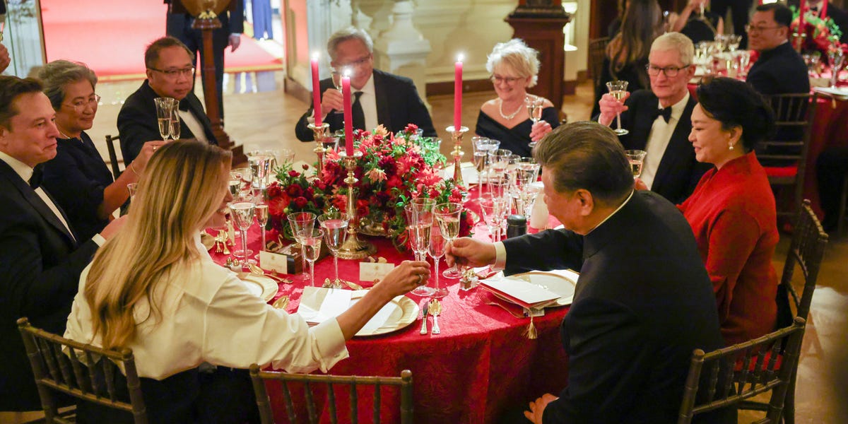 Tech Leaders Join Donald Trump's Dinner With Xi Jinping