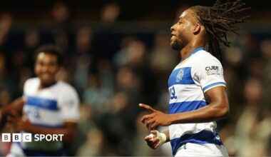 Queens Park Rangers 2-1 Cardiff City: Rumarn Burrell double sends Hoops second