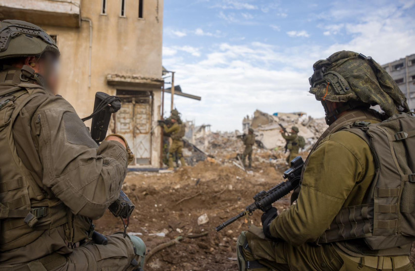 Soldiers from the IDF's 3rd Alexandroni Brigade, under the 252nd Division, operate to retrieve the remains of St.-Sgt.-Maj. Ran Gvili from northern Gaza in January, published on February 9, 2026.