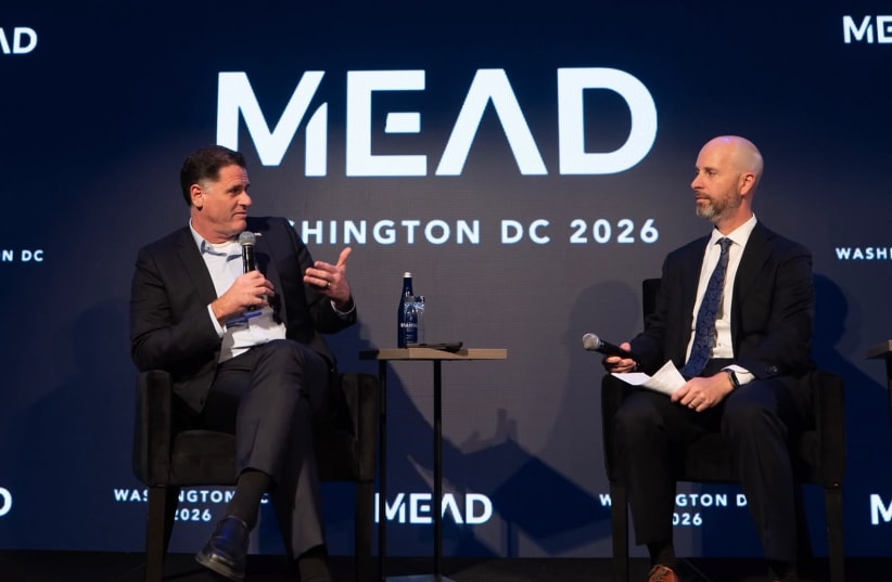 Ron Dermer speaks with Yaakov Katz at the MEAD Conference in Washington, DC. 