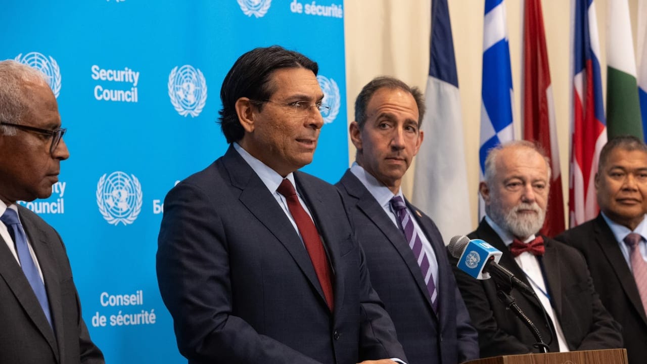 Danon with AMBASSADOR JEFF BARTOS US Representative for UN Management and Reform
