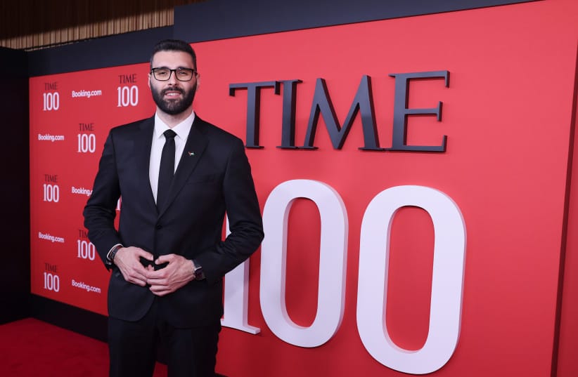 Motaz Azaiza attends the 2024 TIME100 Gala at Jazz at Lincoln Center on April 25, 2024 in New York City.